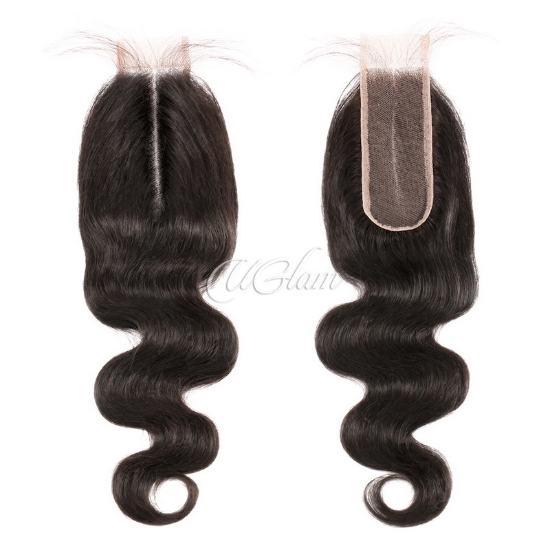 Uglam 2X6 Transparent Lace Closure Body Wave Sexy Formula